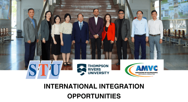 EXPANDING INTERNATIONAL INTEGRATION OPPORTUNITIES FOR STU STUDENTS THROUGH THE SIGNING CEREMONY WITH THOMPSON RIVERS UNIVERSITY (TRU)